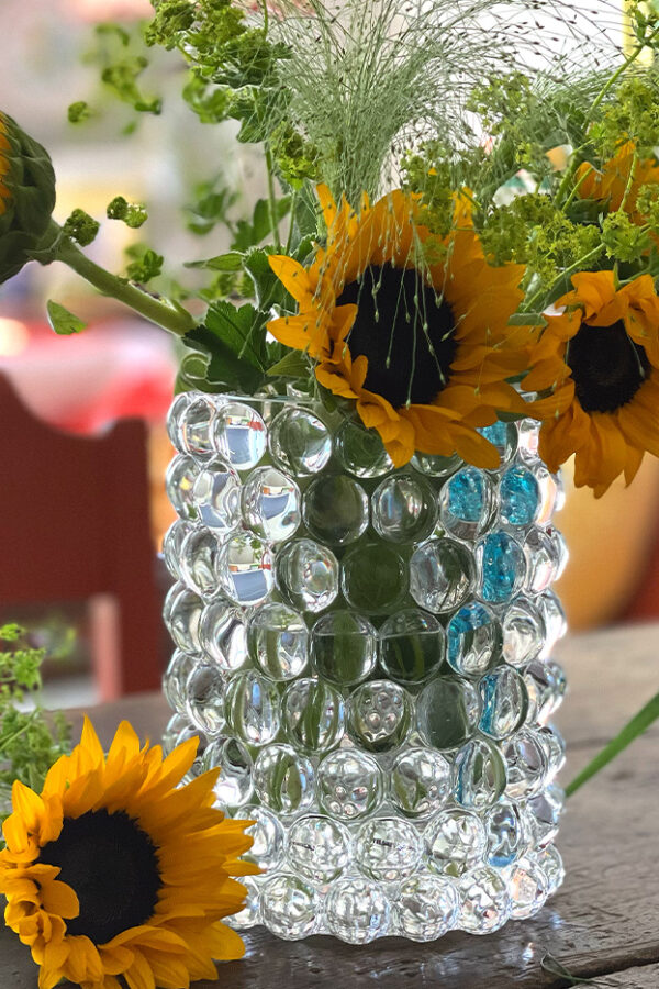 Hurricane lamp boule large