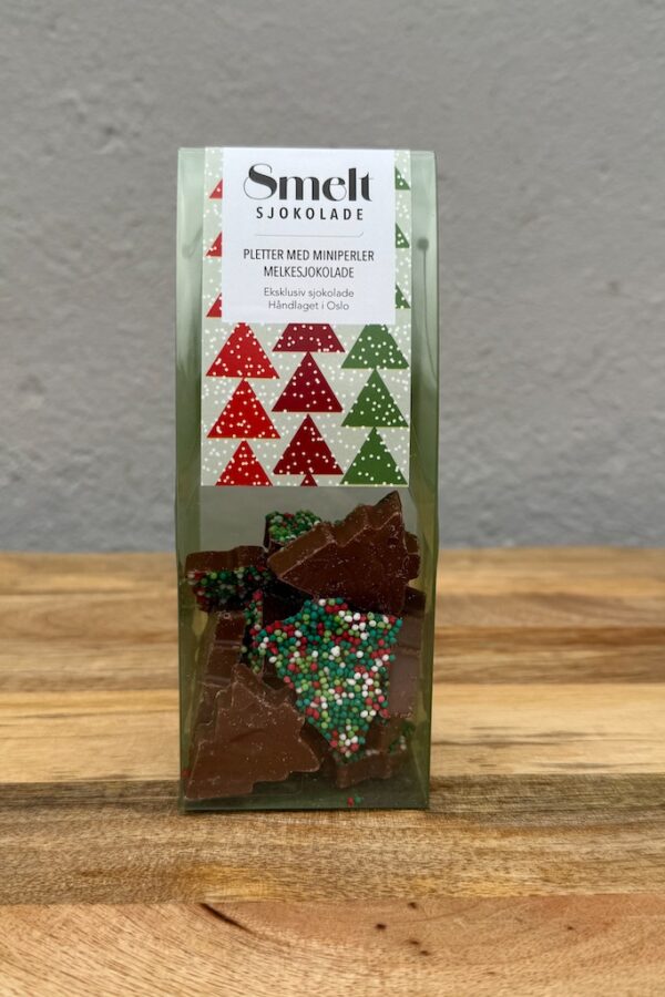 sjokoladepletter med mintperler